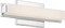 Nuvo Slick 1-Light 13" LED Vanity w/ White Acrylic Diffuser in Polished Nickel